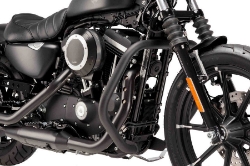 Afbeeldingen van Valbeugel model Classic zwart Custom Acces diverse Harley Davidson Sportster modellen