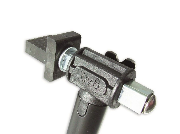 Afbeeldingen van Paddock stand adapters voorzijde voor radiaal remmen LV8