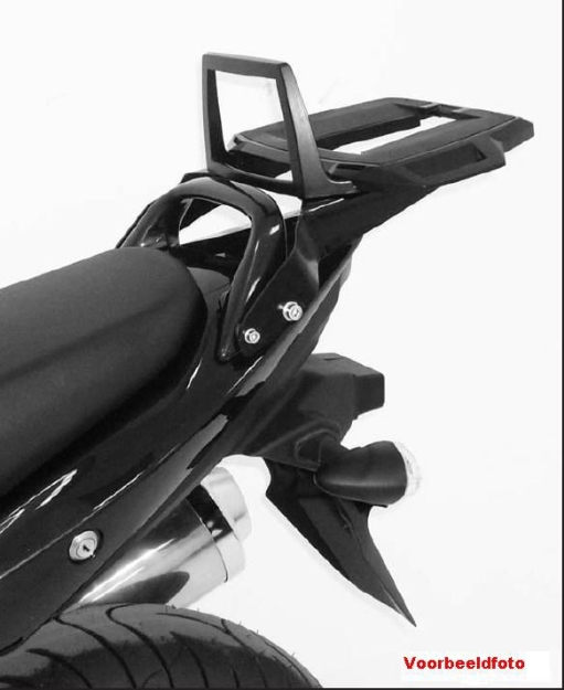 Afbeeldingen van Topdrager zwart Alurack Hepco&Becker Suzuki GSF1200N/ S BANDIT '01-'05