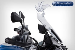Afbeeldingen van Wunderlich Screen Deflector VARIO-ERGO 3D+ diverse BMW modellen - clear