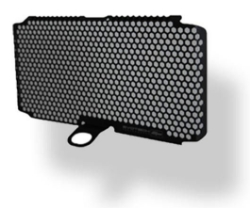 Afbeeldingen van Oliekoelercover zwart Evotech Performance Ducati Multistrada 1200 Enduro '16-18