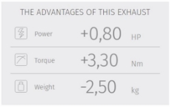 Afbeeldingen van MIVV Full System met Delta Race zwart Aprilia RS660 / Tuono 660 '21- (lage montage)