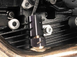 Afbeeldingen van Oxygen sensor guard left diverse BMW modellen - black Wunderlich