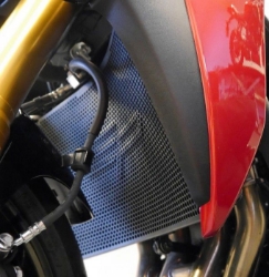 Afbeeldingen van Radiatorcover zwart Evotech Performance Suzuki GSX-S1000 '15-21