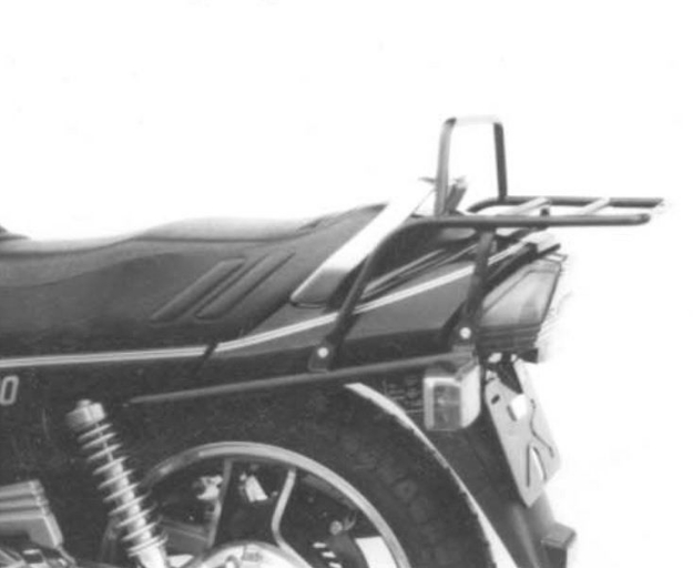 Afbeeldingen van Topdrager zwart Hepco & Becker Yamaha XJ750/900F