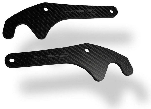 Afbeeldingen van Paddock Stand Plates GP Style Carbon Evotech Performance Yamaha R6 '17-