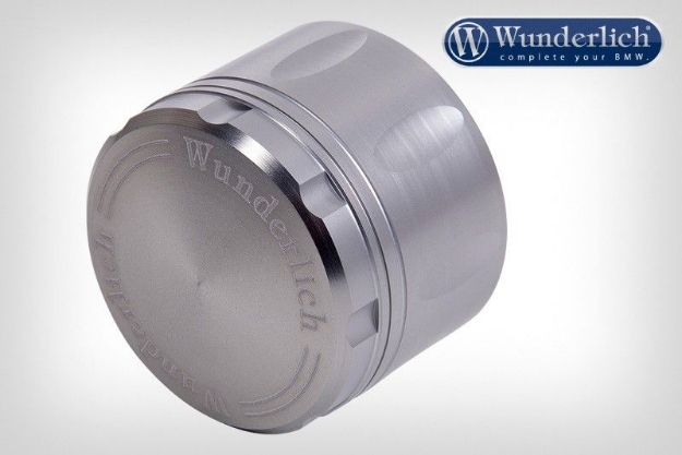 Afbeeldingen van Clutch reservoir cover diverse BMW modellen - silver Wunderlich