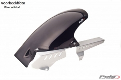 Afbeeldingen van Achterspatbord Puig mat zwart Suzuki GSX1400 '01-07 met kettingkast