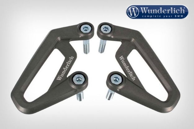 Afbeeldingen van Brake caliper cover diverse BMW modellen - titanium Wunderlich