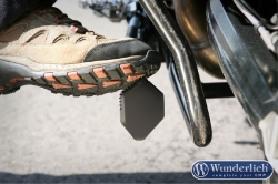 Afbeeldingen van Side stand enlarger for low suspension BMW R1200GS LC/Adventure - black Wunderlich