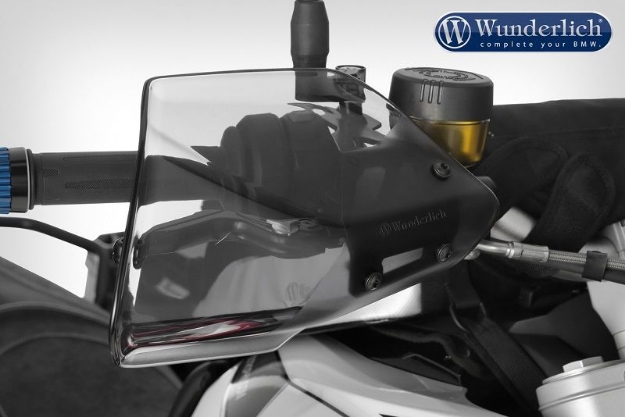 Afbeeldingen van Hand guards diverse BMW modellen - smoked grey Wunderlich