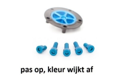 Afbeeldingen van Tankdop boutjes voor tankdop (set) Evotech Suzuki SV 650/S '99-'02// GSF1200 Bandit