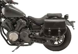 Afbeeldingen van Sant Louis zadeltassen zwart Custom Acces - 15 ltr