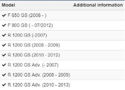 Afbeeldingen van Hand Guards Barkbusters diverse BMW modellen - black Wunderlich