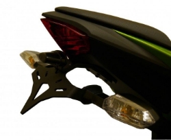 Afbeeldingen van Kentekenplaathouder Evotech Performance Kawasaki Ninja 250 SL '15-19