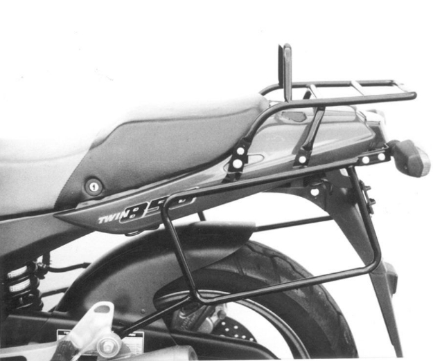 Afbeeldingen van Kofferrek zwart Hepco&Becker Yamaha TDM850 -'95