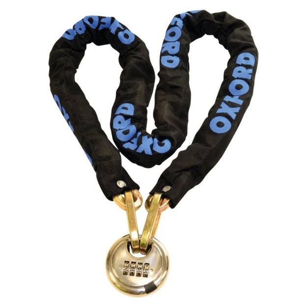 Afbeeldingen van Kettingslot Heavy Duty 1.5m met Combinatie Padlock - Oxford