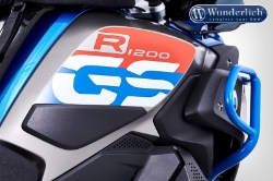 Afbeeldingen van Tank pad set 2 pieces short BMW R1200GS LC '17-- black Wunderlich