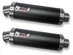 Afbeeldingen van MIVV GP carbon dempers (2 stuks) Triumph Speed Triple 1050 '16-