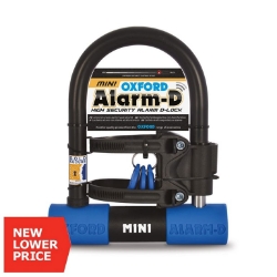 Afbeeldingen van Slot met alarm model Alarm-D Mini ''U'' Padlock 205mm x 155mm - Oxford