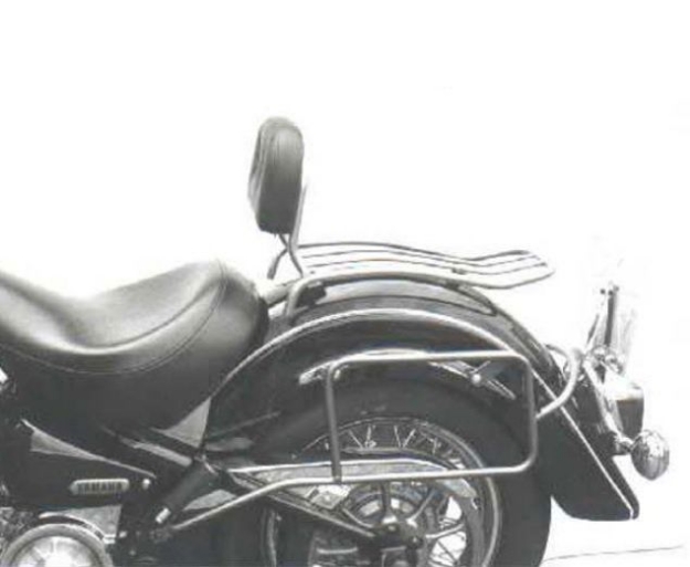 Afbeeldingen van Kofferrek chroom Hepco&Becker Yamaha XV1600 Wild Star