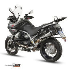 Afbeeldingen van MIVV Speed Edge Black Steel demper Moto Guzzi Stelvio
