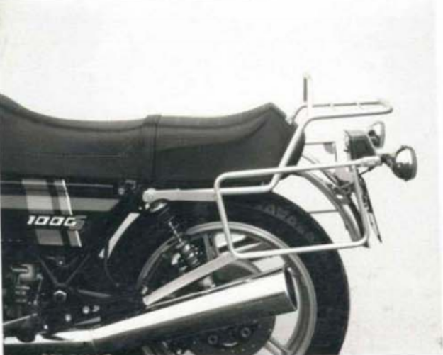 Afbeeldingen van Kofferrek chroom Hepco & Becker Moto Guzzi V1000S