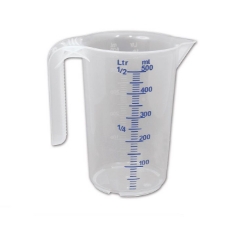 Afbeeldingen van Maatbeker 500ml met fijne verdeling Baas
