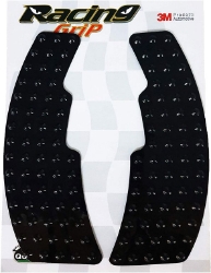 Afbeeldingen van Racing grip stickers zwart set van 2