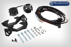 Afbeeldingen van LED additional headlight MicroFlooter BMW R1200GS LC/ Adventure - black Wunderlich