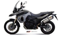 Afbeeldingen van MIVV Suono Steel Black RVS demper BMW F650GS / F800GS
