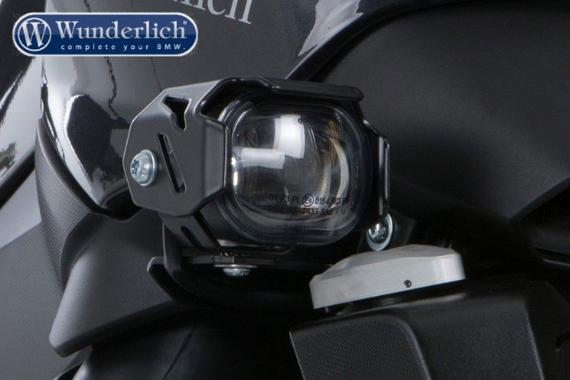 Afbeeldingen van MicroFlooter LED auxiliary headlight BMW R1200R LC - black Wunderlich
