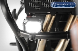 Afbeeldingen van LED auxiliary headlight micro flooter crash bar mounting diverse BMW modellen - black Wunderlich