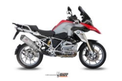 Afbeeldingen van MIVV Oval titanium demper met carbon cap (big) BMW R1200GS LC '13-