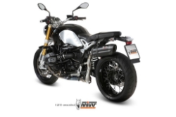 Afbeeldingen van MIVV Suono Steel RVS demper High Level BMW R nineT '14-