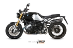 Afbeeldingen van MIVV Suono Steel Black RVS demper High Level BMW R nineT '14-