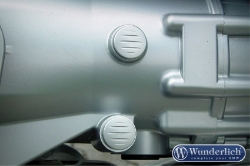 Afbeeldingen van Gearbox plug cover diverse BMW modellen - silver Wunderlich