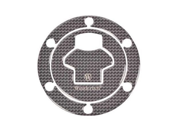 Afbeeldingen van Filler cap cover diverse BMW modellen - carbon look Wunderlich