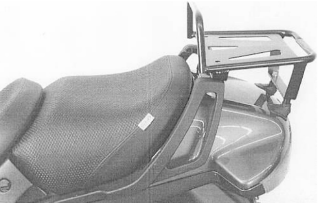 Afbeeldingen van Topdrager zwart Hepco & Becker BMW R100RT / R1150RT / R1150RS