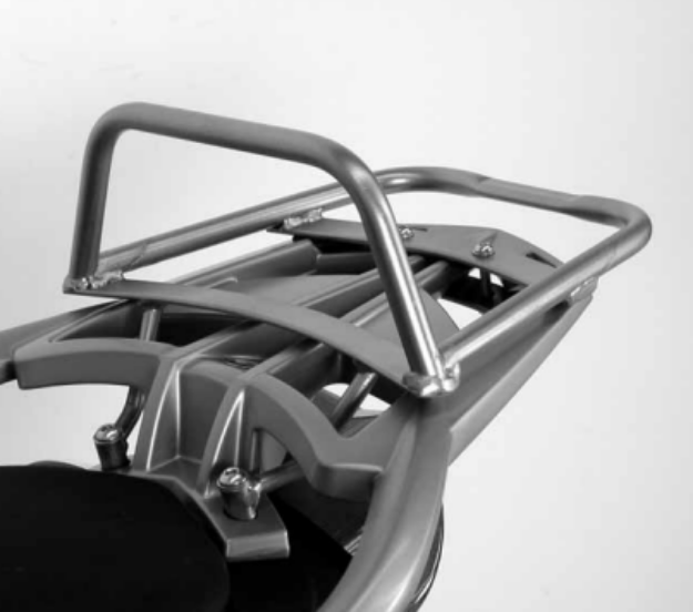 Afbeeldingen van Topdrager zilver Hepco & Becker BMW F800 ST '06-