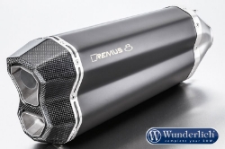 Afbeeldingen van Remus 8 BMW R1200GS LC/Adventure stainless steel (Euro4) - black Wunderlich