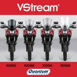 Afbeeldingen van Vervangingsruit National Cycle VStream sport dark grey Honda CB500X '19-