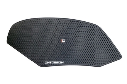 Afbeeldingen van Tank protector/grip stickers zwart Puig diverse Aprilia modellen