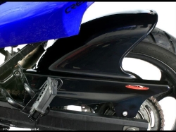 Afbeeldingen van Achterspatbord zwart Suzuki DL650 '04-'11