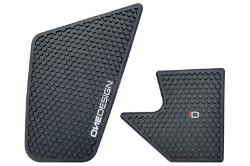 Afbeeldingen van Tank protector/grip stickers zwart Puig Yamaha MT-10/SP ’16-