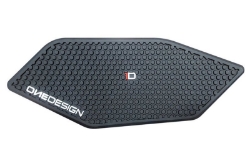 Afbeeldingen van Tank protector/grip stickers zwart Puig Yamaha YZF-R6 ’08-‘16