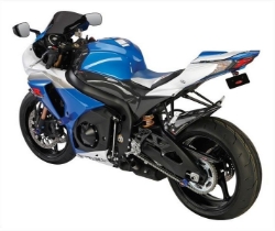 Afbeeldingen van Achterspatbord sport-line zwart met goud gaas Suzuki GSX-R1000 2017-