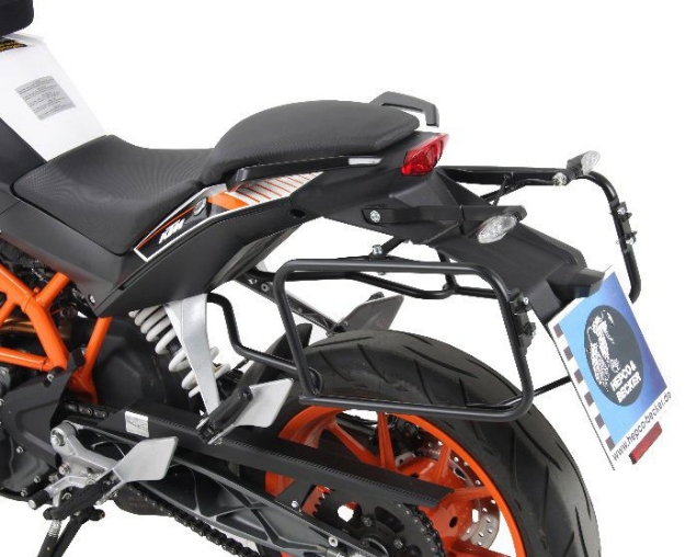 Afbeeldingen van Kofferrek zwart Hepco&Becker KTM Duke 390 '13-'16