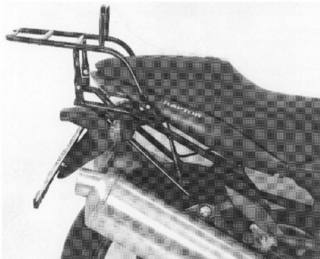 Afbeeldingen van Topdrager zwart Hepco & Becker Cagiva RAPTOR 650 / 1000 / V-RAPTOR 650 / 1000