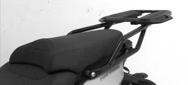 Afbeeldingen van Topdrager zwart Alurack Hepco&Becker Aprilia NA 850 Mana/ GT '07+